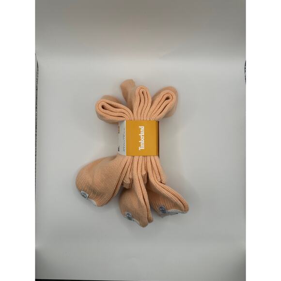 Timberland Women's Cushioned Crew Socks 3 Pairs - Wool Blend Medium - Picture 2 of 3